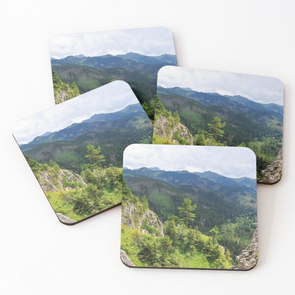 Item preview, Mountain landscape in summer. View from hill Nosal in Tatra Mountains designed and sold by Claraveritas.