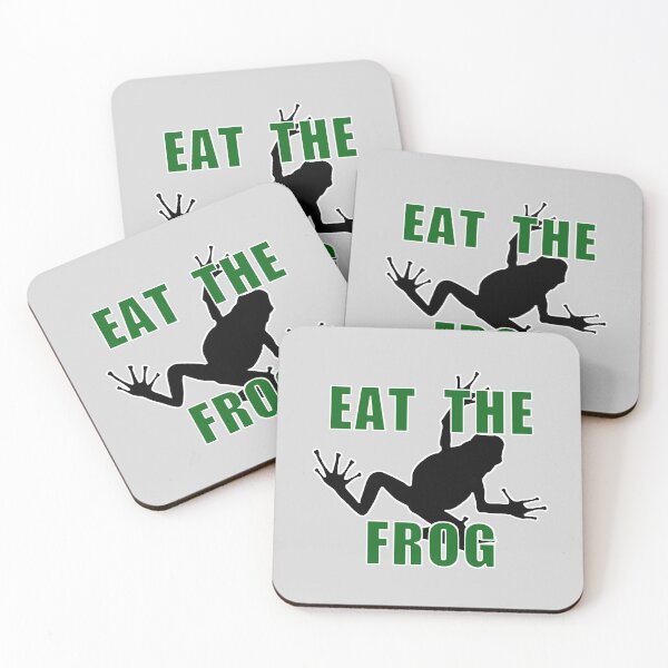 Item preview, Eat The Frog - Entrepreneur Motivation Quote designed and sold by madtoyman.