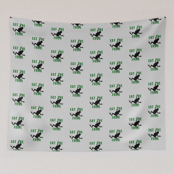 Item preview, Eat The Frog - Entrepreneur Motivation Quote designed and sold by madtoyman.