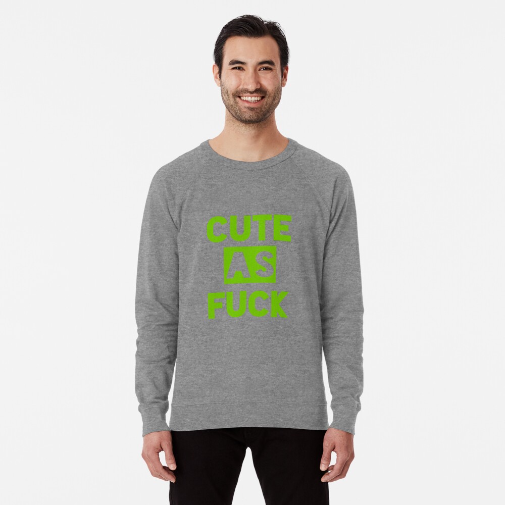Item preview, Lightweight Sweatshirt designed and sold by DamnAssFunny.