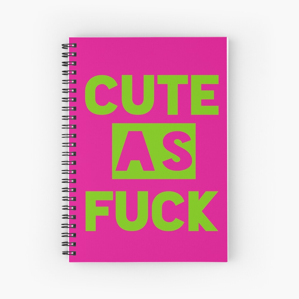 Item preview, Spiral Notebook designed and sold by DamnAssFunny.