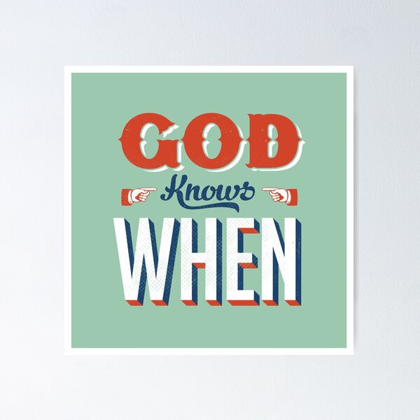 Item preview, God Knows designed and sold by LisaHars.