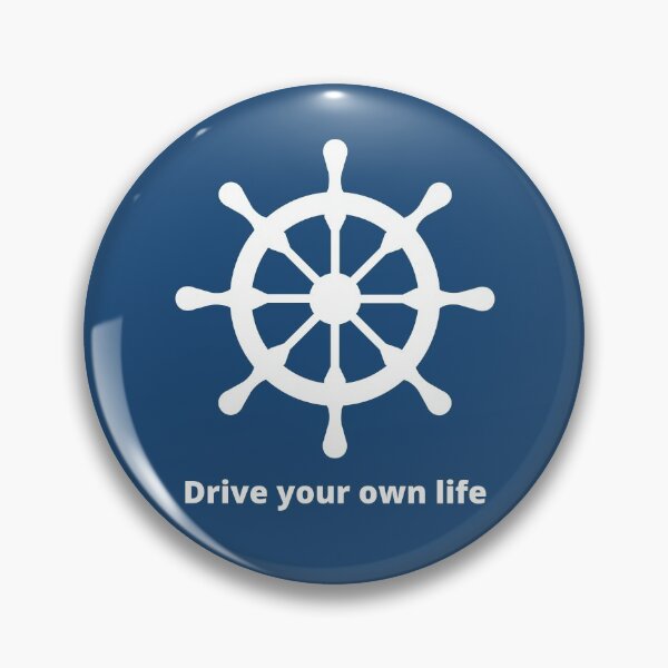 Item preview, Ship Wheel - Drive your own life designed and sold by Coczzi.
