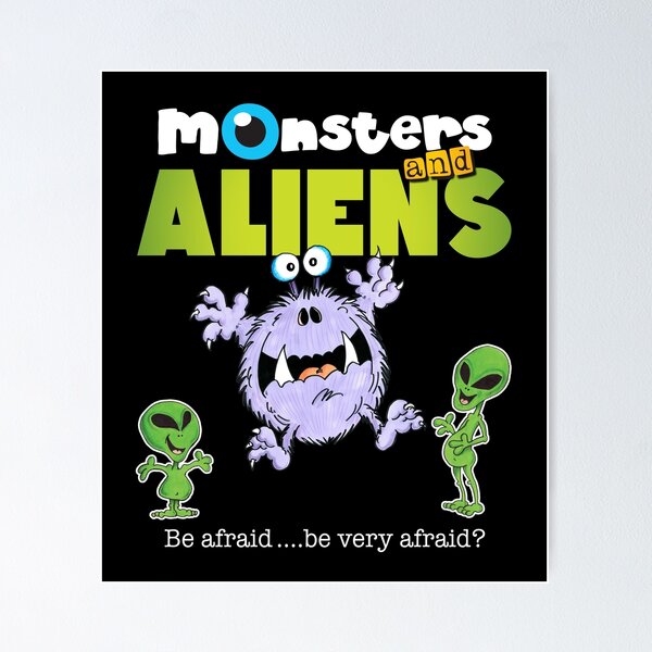 Item preview, Monsters & Aliens V2 designed and sold by BrendanJohnson.