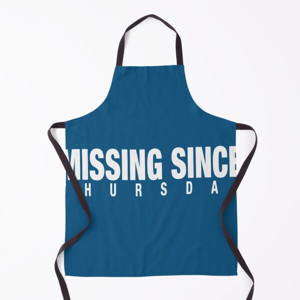 Item preview, Missing Since Thursday Logo (White) Classic designed and sold by Boomboomtee.