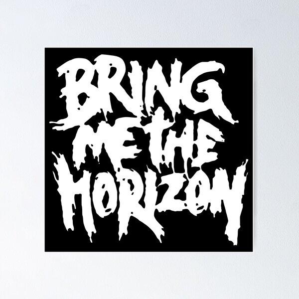 bring me the horizon logo posters & prints by bay mustari - Printler