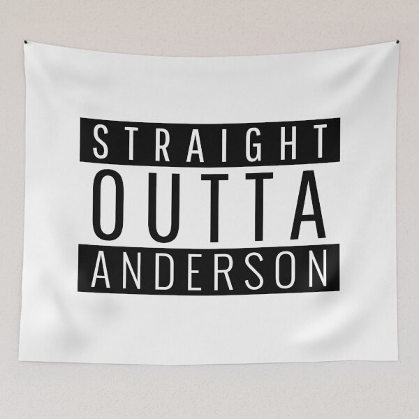 Item preview, Straight Outta Anderson  designed and sold by Teelogic.
