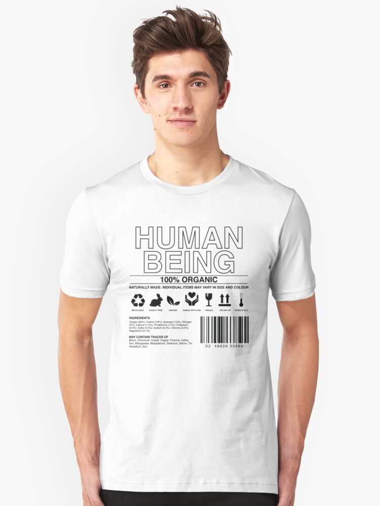 human being shirt