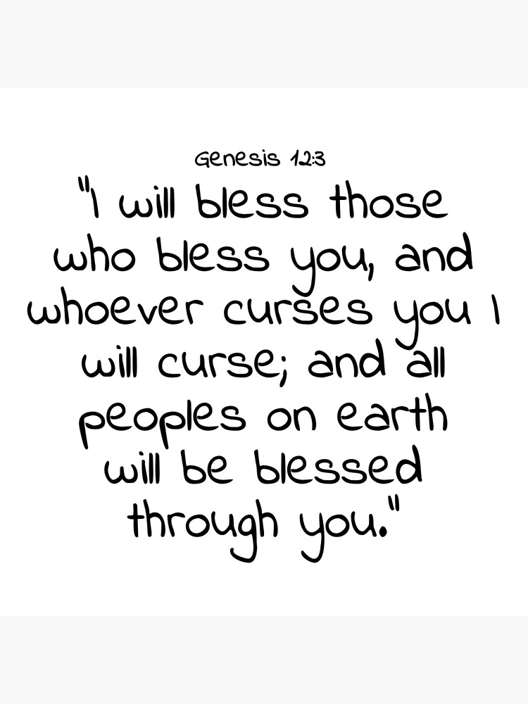 bible-verse-genesis-12-3-poster-for-sale-by-john-3-16-redbubble