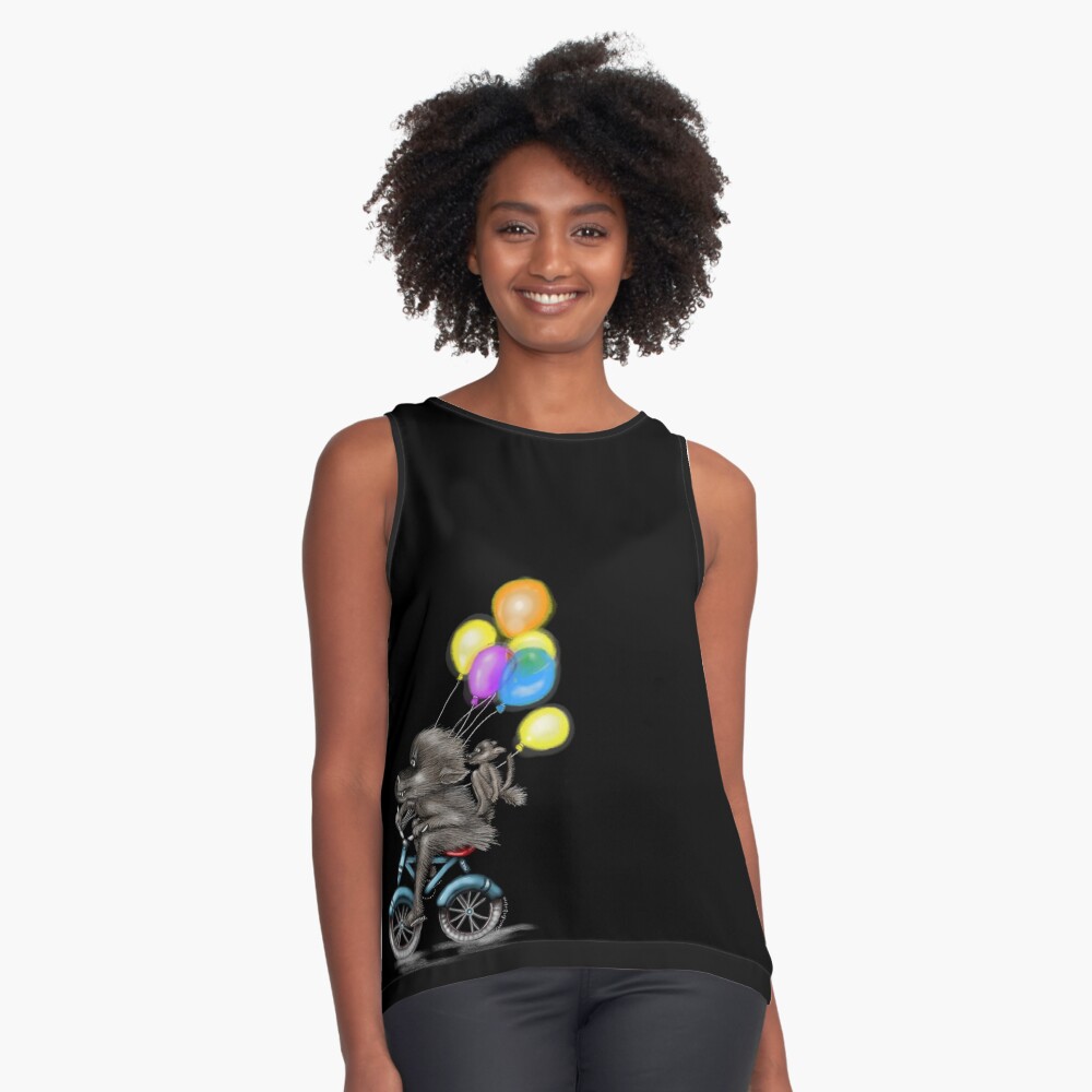 Item preview, Sleeveless Top designed and sold by cheriedirksen.