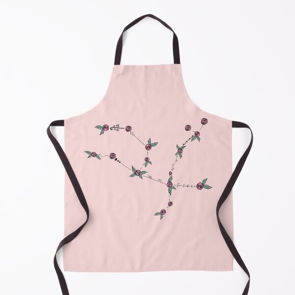 Item preview, Andromeda (The Chained Maiden or Princess) Constellation Roses and Hearts Doodle designed and sold by EndlessDoodles.