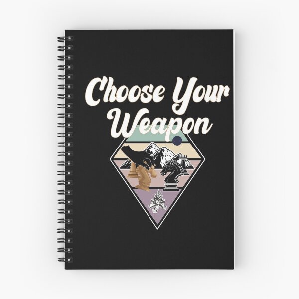 Item preview, Choose Your Weapon Chess - Chess Is My Passion designed and sold by medbdj.