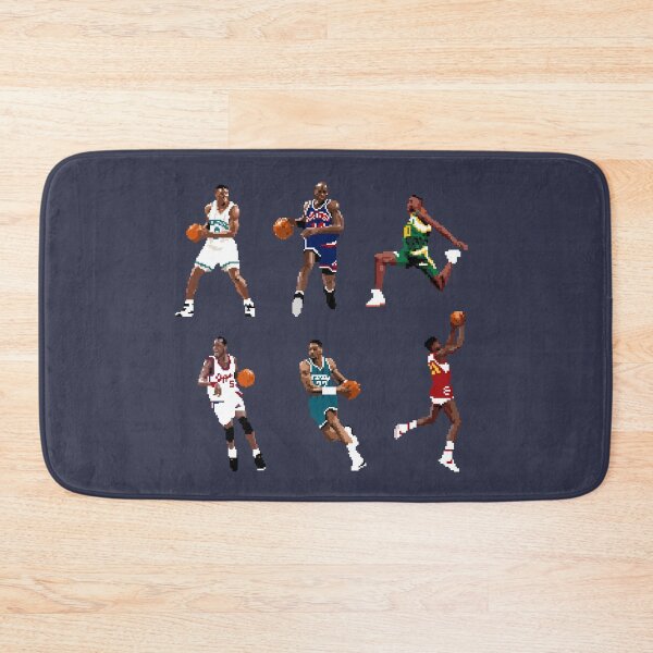 Item preview, Basketball Legends of the 90s (Larry Johnson, Anthony Mason, Shawn Kemp, Danny Manning, Alonzo Mourning, Dominique Wilkins) Qiangy designed and sold by qiangdade.