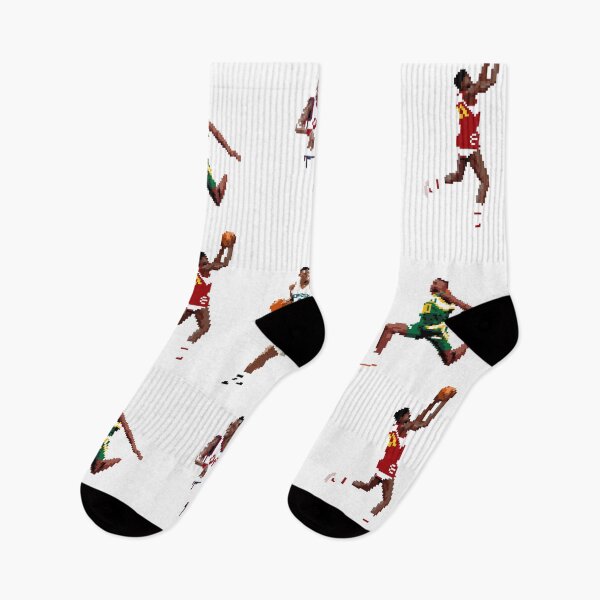 Item preview, Basketball Legends of the 90s (Larry Johnson, Anthony Mason, Shawn Kemp, Danny Manning, Alonzo Mourning, Dominique Wilkins) Qiangy designed and sold by qiangdade.