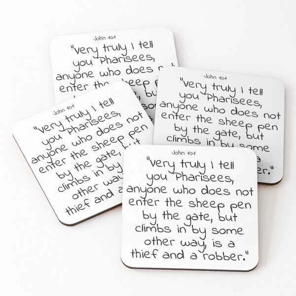 Item preview, Bible verse: John 10:1 designed and sold by john-3-16.