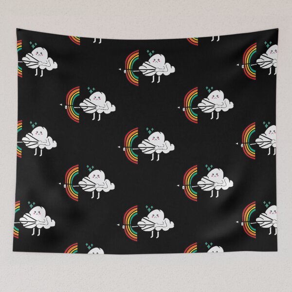 Item preview, cute rainbow cloud  designed and sold by misinivaska.
