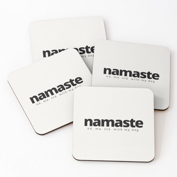 Item preview, Namaste con mi perro designed and sold by Mompreneur and Daughter.