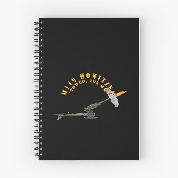 Item preview, Army - M119 howitzer - Firing - Towed, 105MM designed and sold by Military Insignia Products.