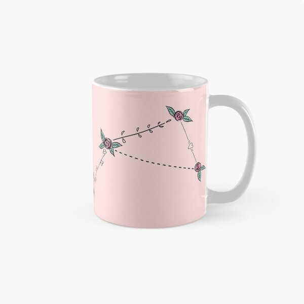 Item preview, Antlia (Air Pump) Constellation Roses and Hearts Doodle designed and sold by EndlessDoodles.