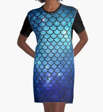 Meerjungfrau Schwanz T-Shirt Kleid