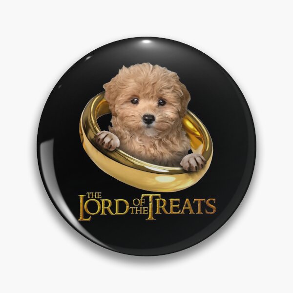 Artikelvorschau, Lord of the Treats - Lustiger Cockapoo Welpe entworfen und verkauft von BrainlabStudios.