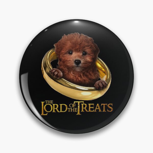Artikelvorschau, Lord of the Treats - Lustiger Cockapoo Welpe entworfen und verkauft von BrainlabStudios.