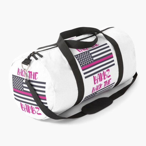 Item preview, BACK THE BARBZ PINK WITH LOGO designed and sold by CaitU.