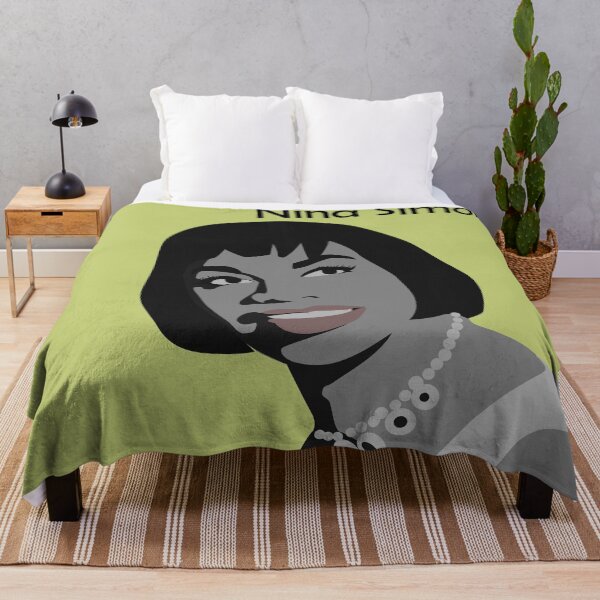 Item preview, Nina Simone Poster Art Shirt Print, Nina Simone painting, photo Music Icon Jazz singer designed and sold by GalleryArtField.
