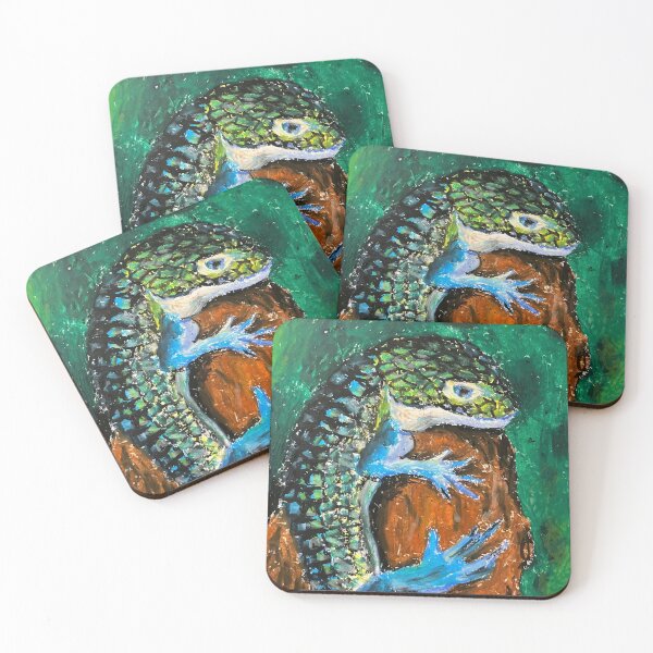 Item preview, Lizard - oil pastel designed and sold by ElmLenonn.