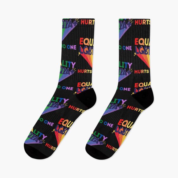 Item preview, EQUALITY LGBTQIA+ HURTS NO ONE designed and sold by CaitU.