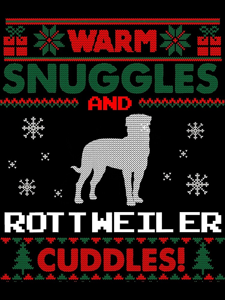 Rottweiler ugly hotsell christmas sweater