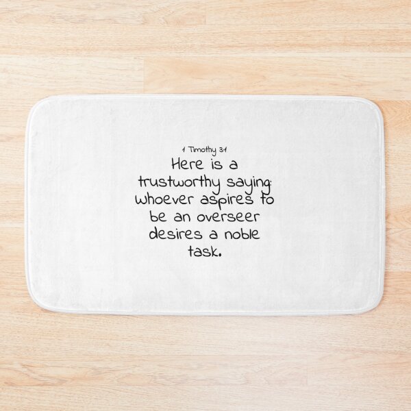 Item preview, Bible verse: 1 Timothy 3:1 designed and sold by john-3-16.