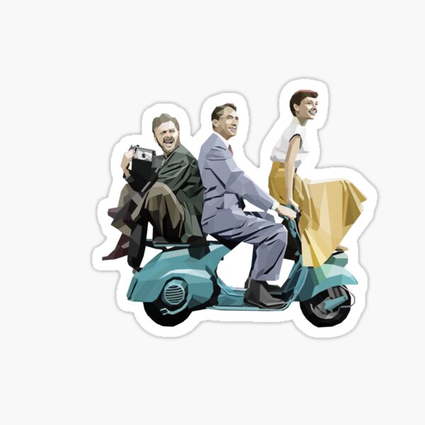 Audrey Hepburn: Roman Holiday Sticker