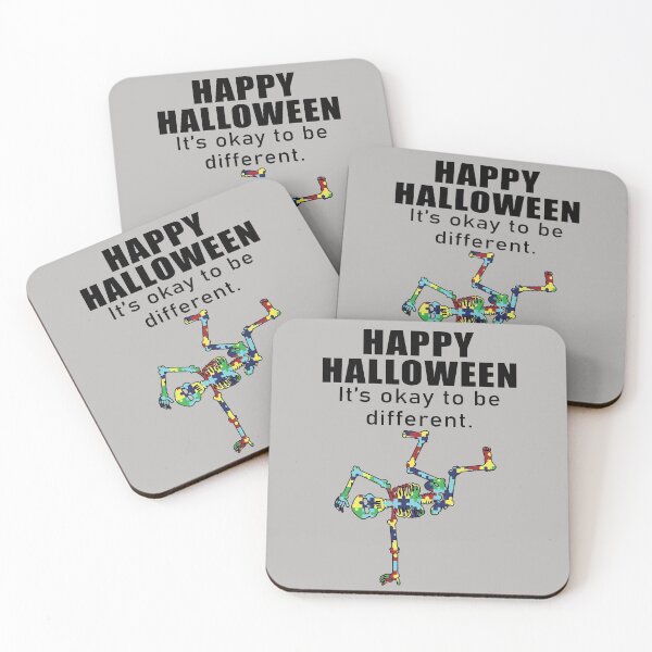 Item preview, Halloween Autism Awareness Skeleton designed and sold by RakimCraft.
