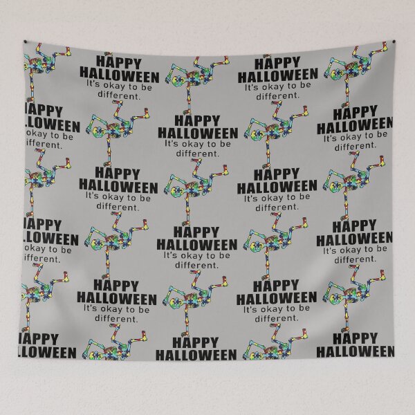 Item preview, Halloween Autism Awareness Skeleton designed and sold by RakimCraft.