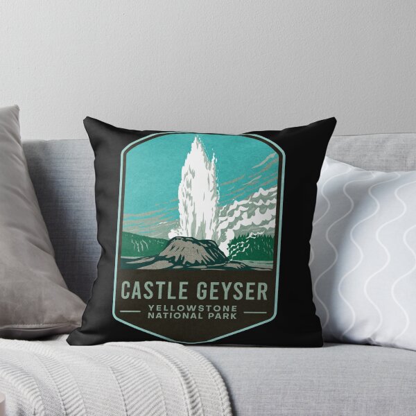 Item preview, Castle Geyser Yellowstone National Park designed and sold by JordanHolmes.