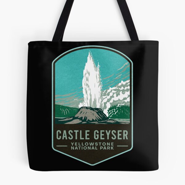 Item preview, Castle Geyser Yellowstone National Park designed and sold by JordanHolmes.
