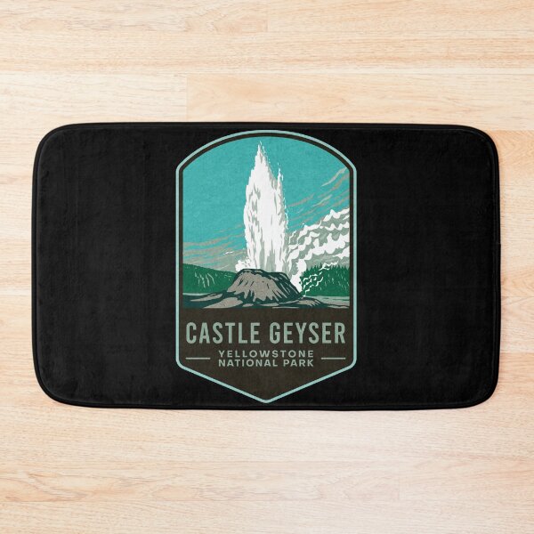 Item preview, Castle Geyser Yellowstone National Park designed and sold by JordanHolmes.