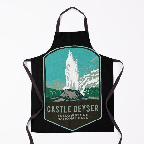 Item preview, Castle Geyser Yellowstone National Park designed and sold by JordanHolmes.