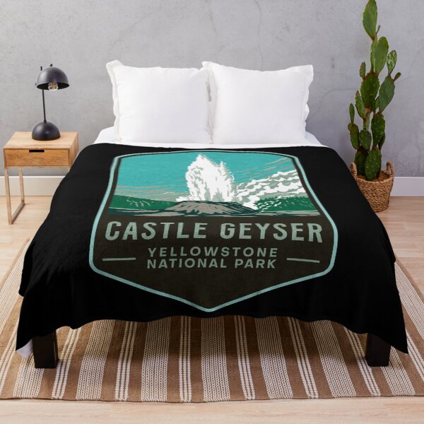Item preview, Castle Geyser Yellowstone National Park designed and sold by JordanHolmes.