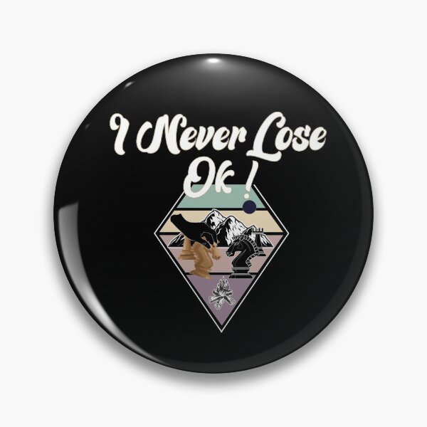 Item preview, I Never Lose Either I Win Or I Learn Chess Lovers - Chess Is My Passion designed and sold by medbdj.