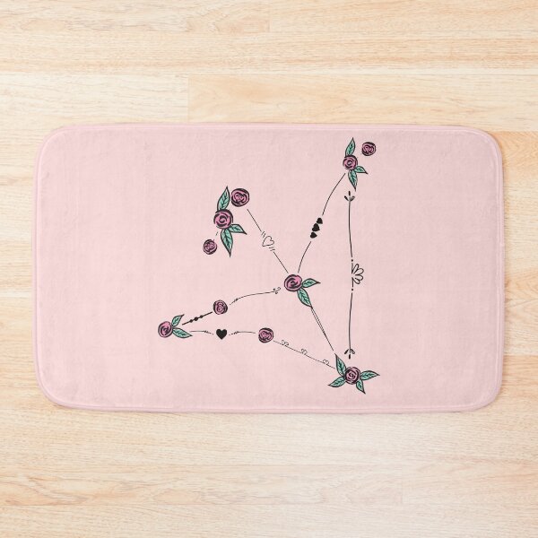 Item preview, Aquila (The Eagle) Constellation Roses and Hearts Doodle designed and sold by EndlessDoodles.