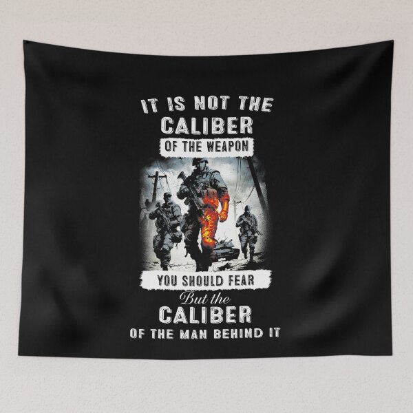 Item preview, It's not the caliber of the weapon t-shirt designed and sold by ahinnlaree.