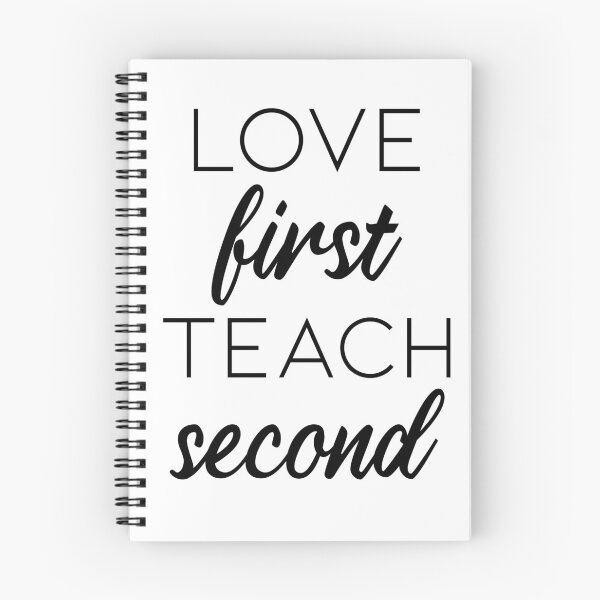 Item preview, Love First Teach Second designed and sold by Artnight.