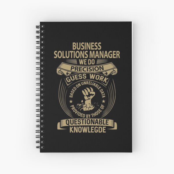 Item preview, Business Solutions Manager T Shirt - Business Solutions Manager We Do Precision Gift Item Tee designed and sold by ichieli.