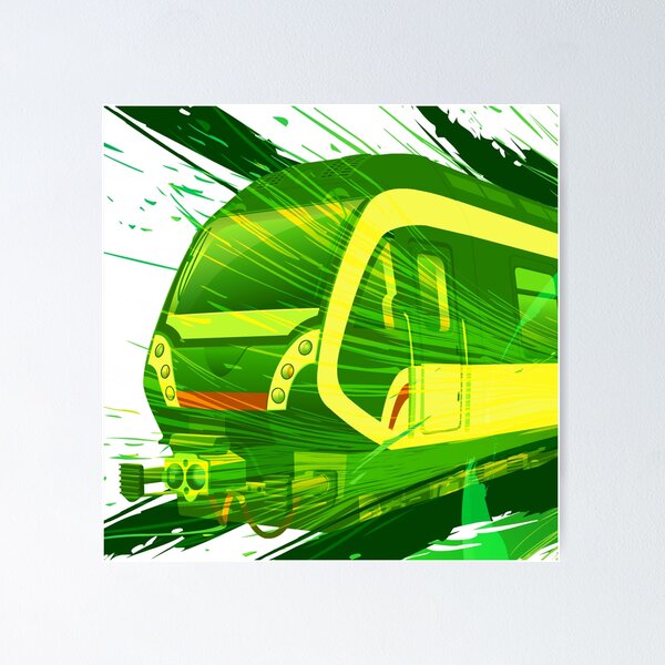 Item preview, Green Subway Background designed and sold by aurielaki.