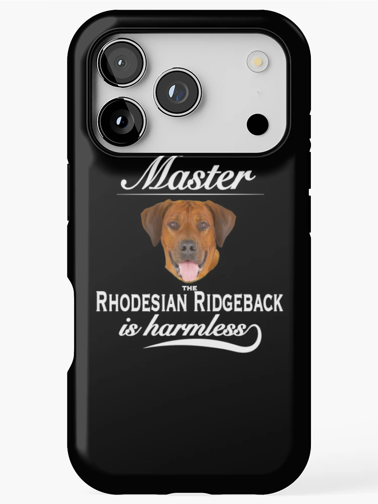 Thumbnail 1 of 4, iPhone Case, Rhodesian Ridgeback Tshirt Rhodesian Ridgeback Dog Shirt Tee designed and sold by KDesigns85.