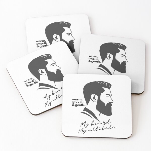 Item preview, My beard my attitude designed and sold by PuTaTeeShop.