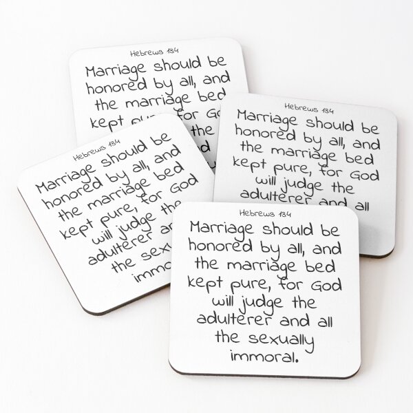 Item preview, Bible verse: Hebrews 13:4 designed and sold by john-3-16.