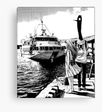 Punpun - By the Sea Canvas Print